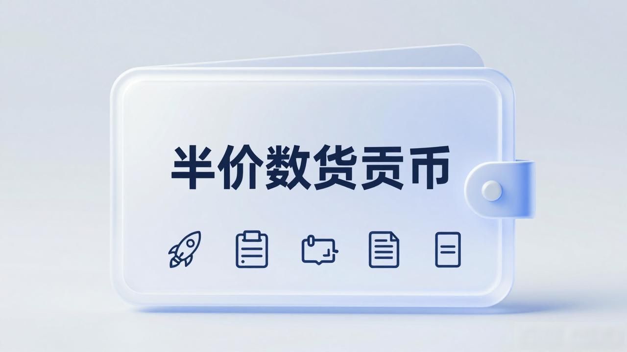 半价数字货币到底是什么？一文说清楚！