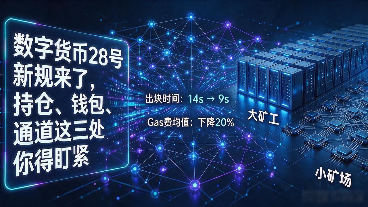 数字货币28号新规来了，持仓、钱包、通道这三处你得盯紧