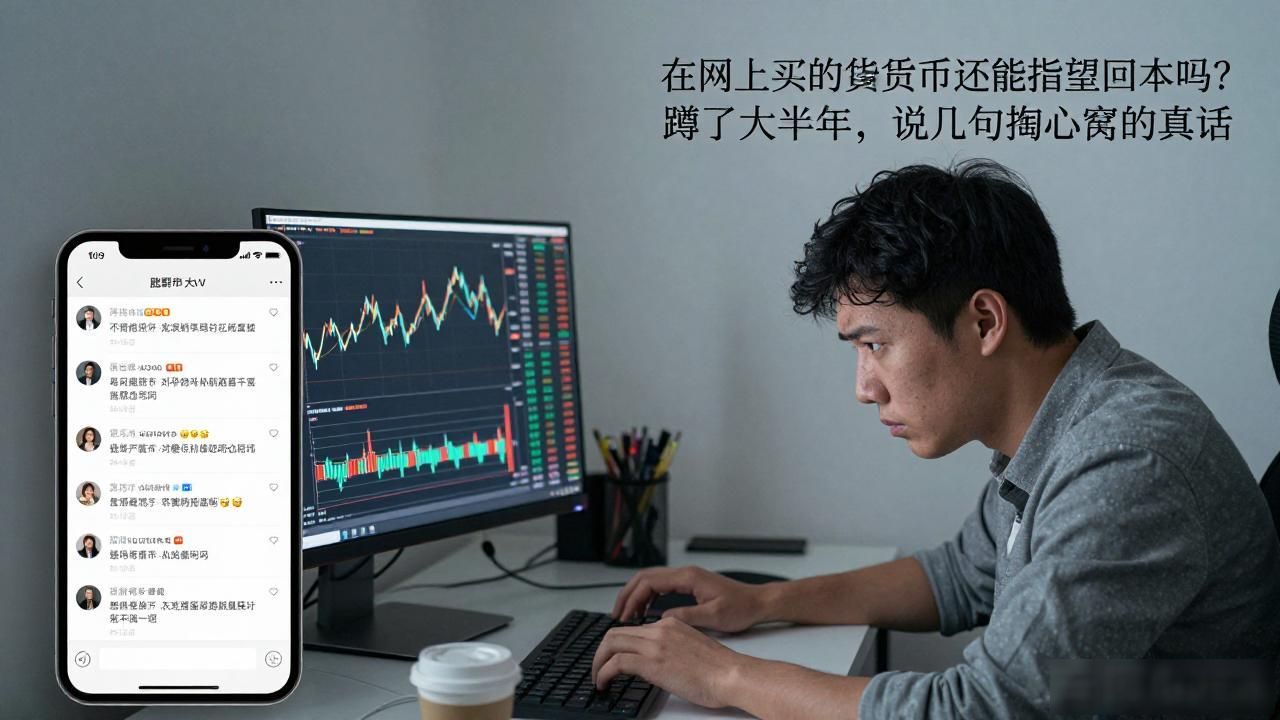 在网上买的数字货币还能指望回本吗？蹲了大半年，说几句掏心窝的真话