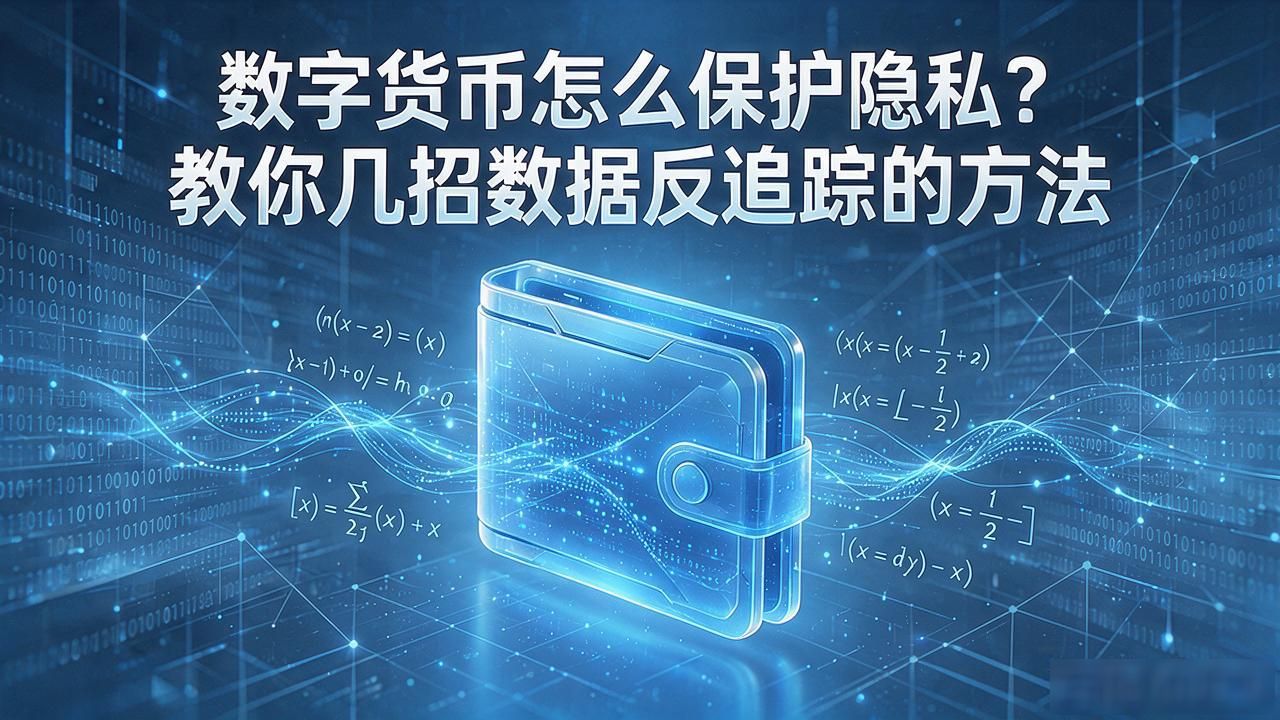 数字货币怎么保护隐私？教你几招数据反追踪的方法