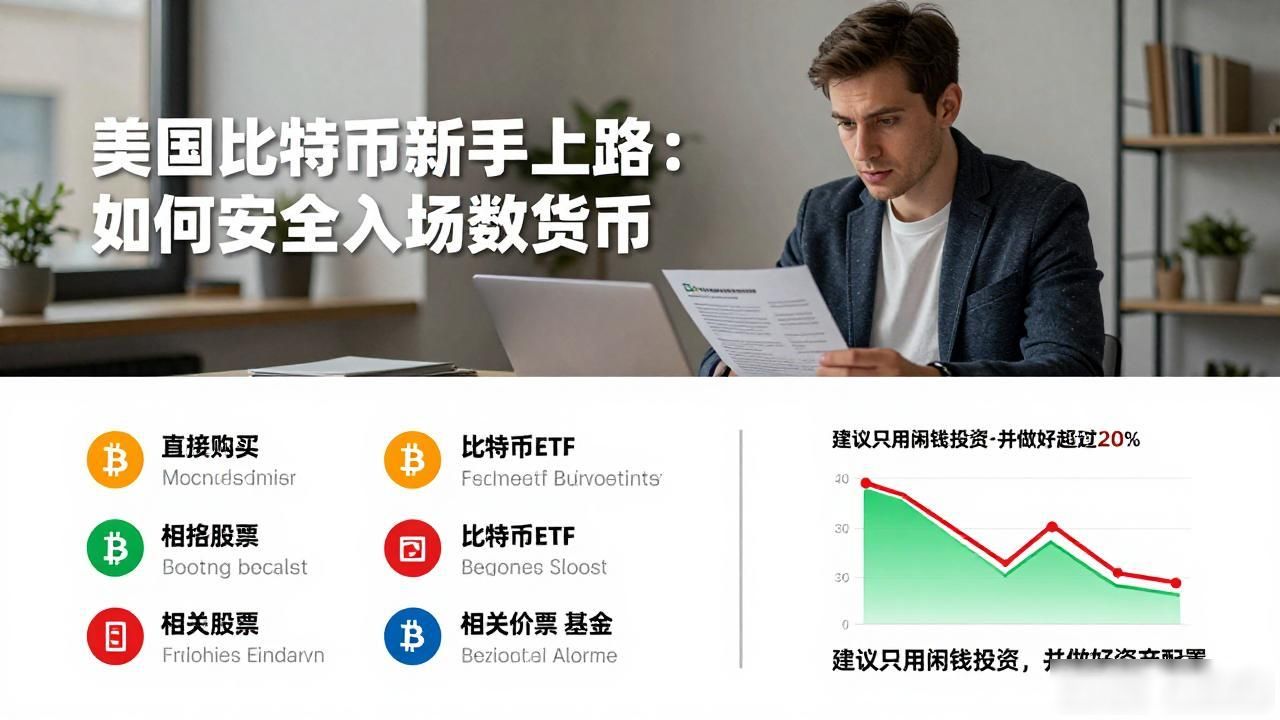 美国比特币新手上路：如何安全入场数字货币