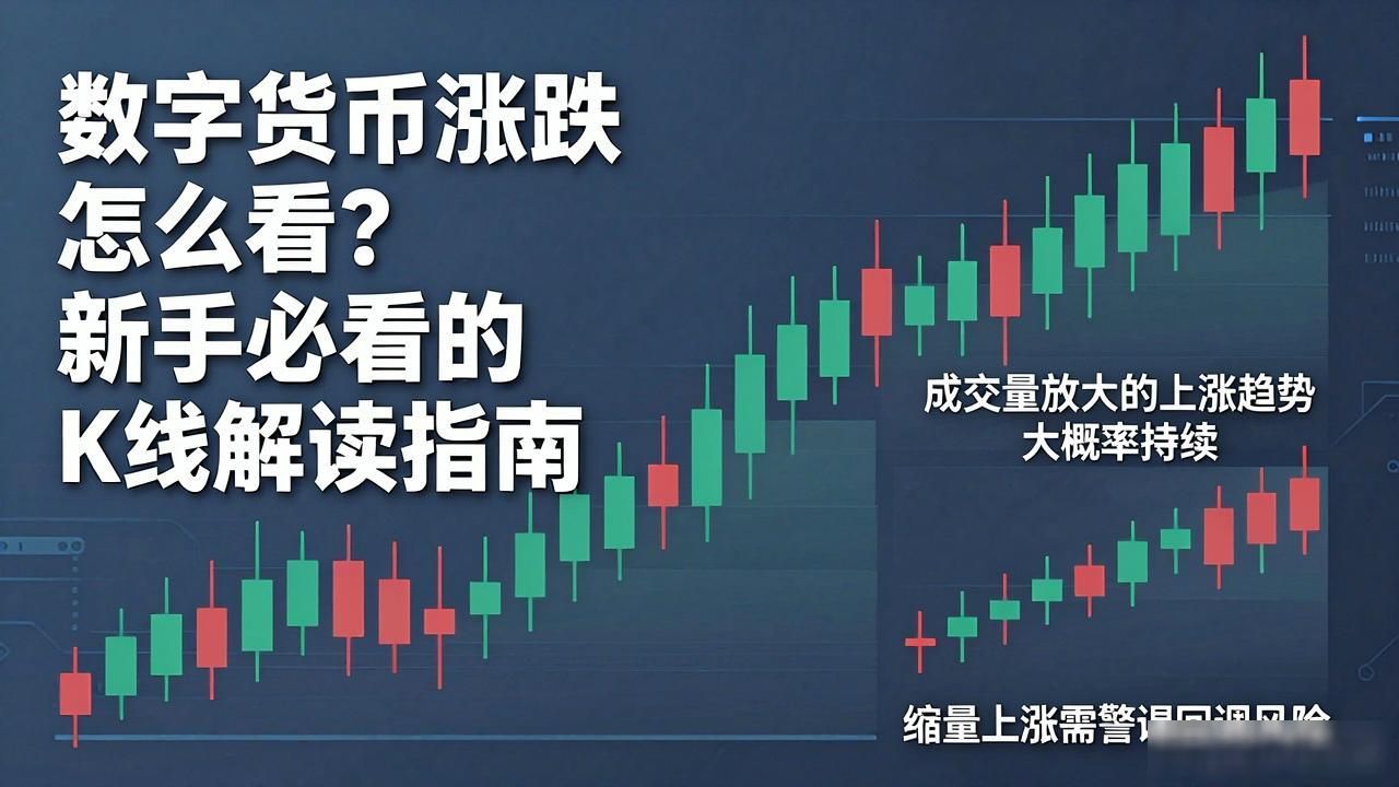 数字货币涨跌怎么看？新手必看的K线解读指南