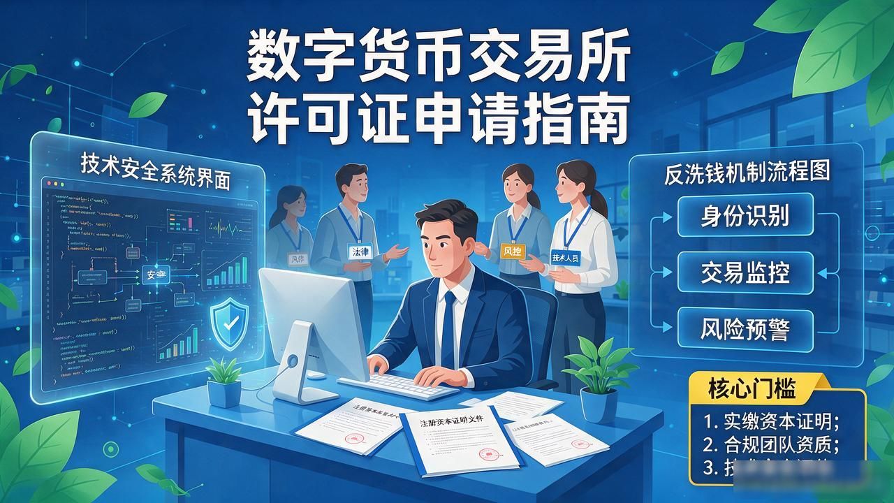 数字货币交易所许可证怎么办？申请门槛与合规路径全解析