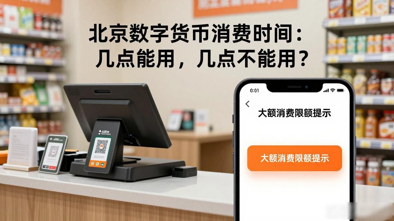 北京数字货币消费时间：几点能用，几点不能用？看这篇