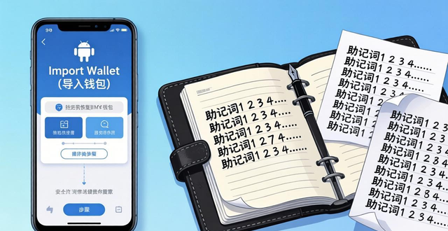 安卓手机如何安全备份im钱包？助记词手抄离线保存教程