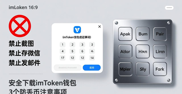 安全下载imToken钱包 3个防丢币注意事项