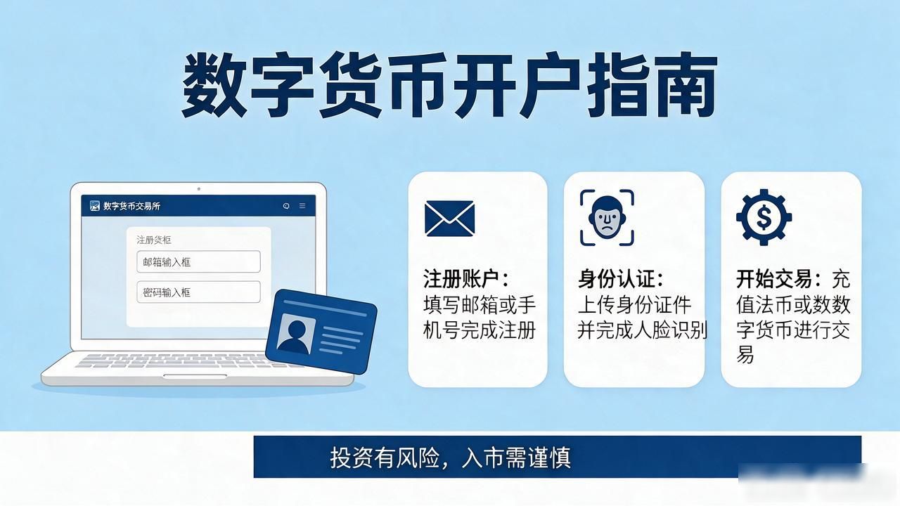 数字货币开户指南：选对平台才能安全交易