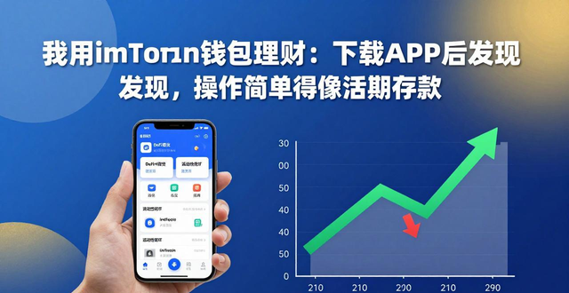 我用imToken钱包理财：下载APP后才发现，操作简单得像活期存款