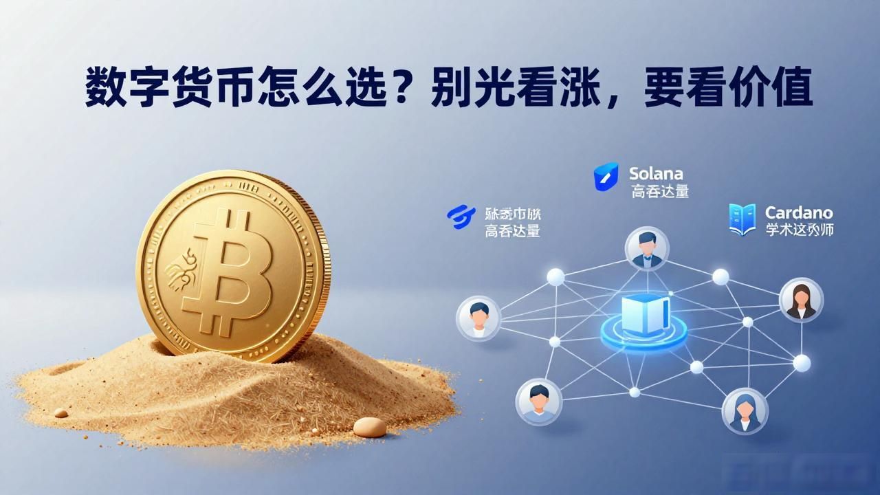 数字货币怎么选？别光看涨，要看价值