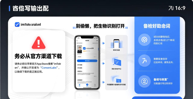 苹果手机imToken最新版下载，务必开启3个关键设置