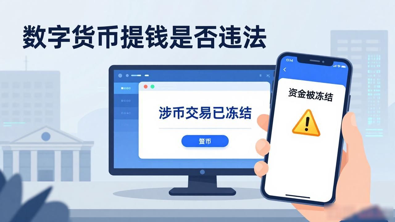数字货币提钱是否违法