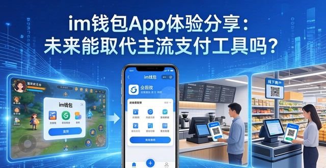 im钱包App体验分享：未来能取代主流支付工具吗？