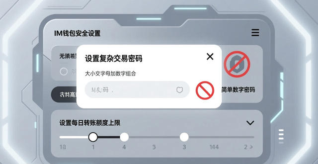im钱包官网下载安装后的安全保障措施_im钱包安全设置_备份助记词离线操作