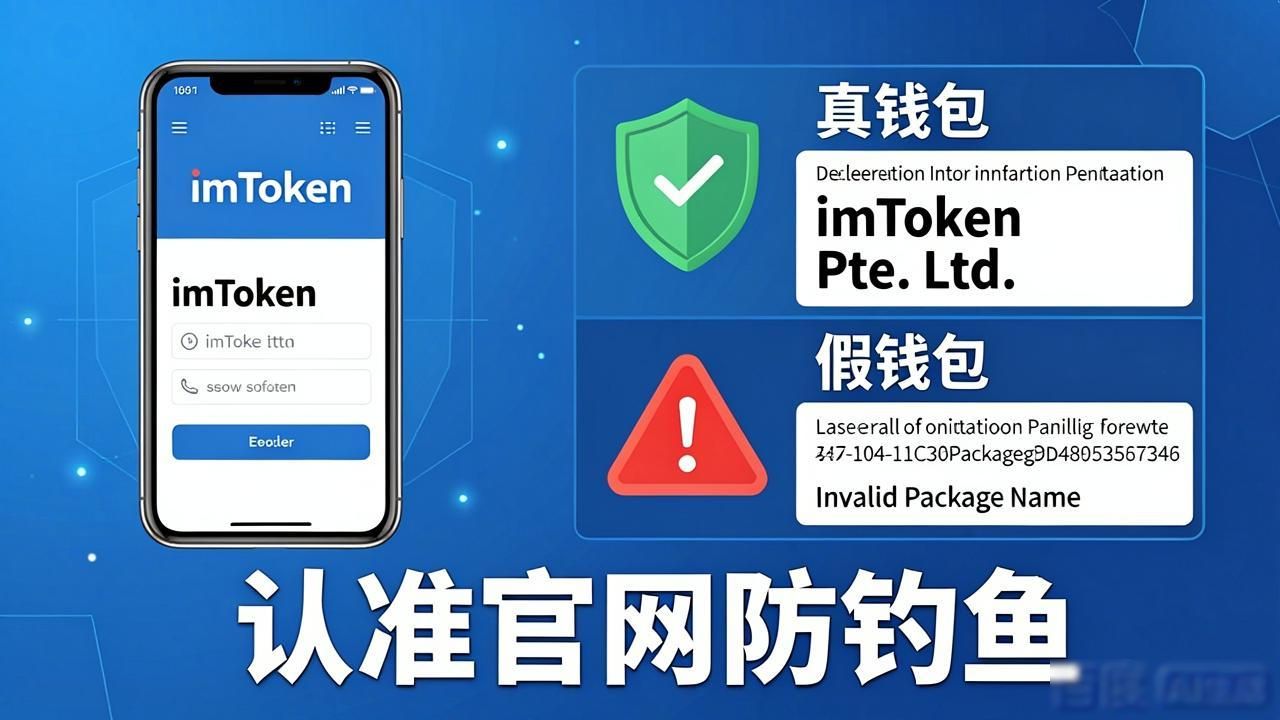 imToken钱包下载 认准官网防钓鱼 真假网址一看就懂