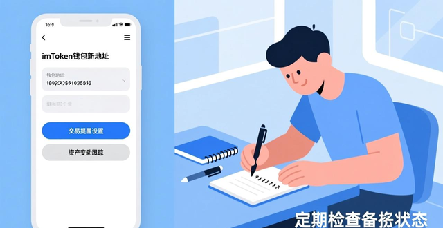 如何在imToken新地址中设置交易提醒和跟踪资产变动？