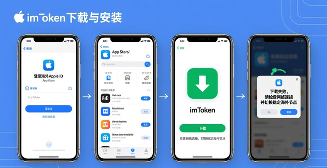 imToken下载安装常见问题 官方正版入口及安卓苹果安装步骤