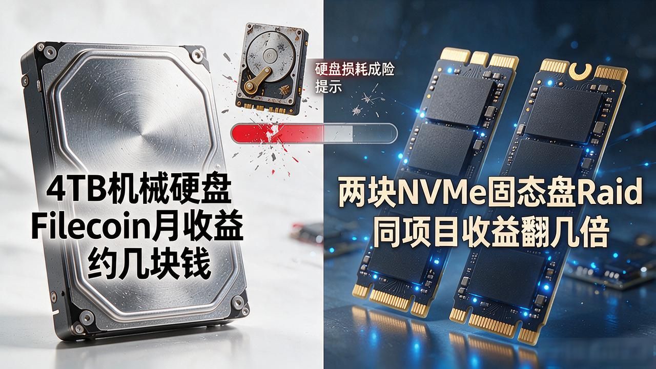 硬盘相关的数字货币有哪些？靠硬盘存数据就能赚钱，靠谱吗