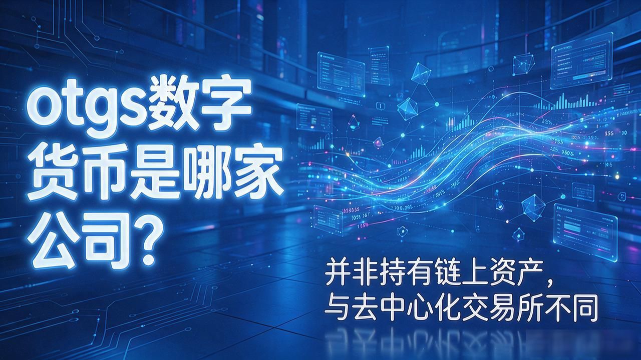 otgs数字货币是哪家公司？搞懂它到底在干什么